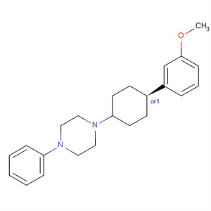 385811-62-1  Piperazine, 1-[trans-4-(3-methoxyphenyl)cyclohexyl]-4-phenyl-