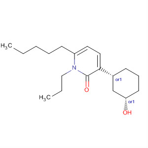 385825-95-6  2(1H)-Pyridinone, 3-[(1R,3S)-3-hydroxycyclohexyl]-6-pentyl-1-propyl-,rel-