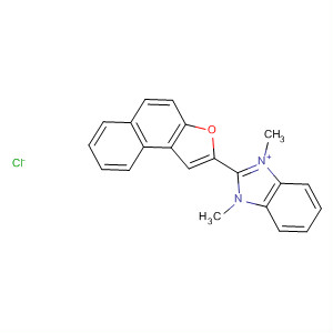 38583-06-1  1H-Benzimidazolium, 1,3-dimethyl-2-naphtho[2,1-b]furan-2-yl-, chloride