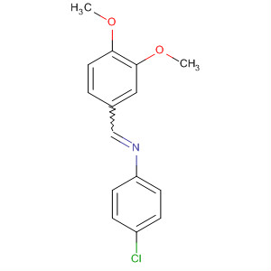 38608-18-3  Benzenamine, 4-chloro-N-[(3,4-dimethoxyphenyl)methylene]-