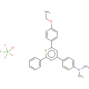 38643-74-2  Thiopyrylium, 4-[4-(dimethylamino)phenyl]-2-(4-ethoxyphenyl)-6-phenyl-,tetrafluoroborate(1-)