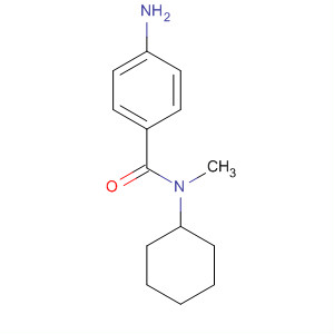 38681-80-0  Benzamide, 4-amino-N-cyclohexyl-N-methyl-