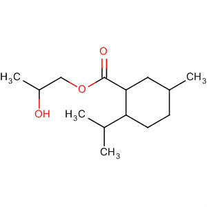 38706-07-9  Cyclohexanecarboxylic acid, 5-methyl-2-(1-methylethyl)-,2-hydroxypropyl ester