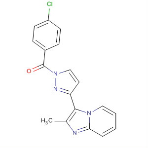 387353-19-7  1H-Pyrazole,1-(4-chlorobenzoyl)-3-(2-methylimidazo[1,2-a]pyridin-3-yl)-