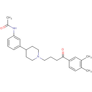 387826-16-6  Acetamide,N-[3-[1-[4-(3,4-dimethylphenyl)-4-oxobutyl]-4-piperidinyl]phenyl]-
