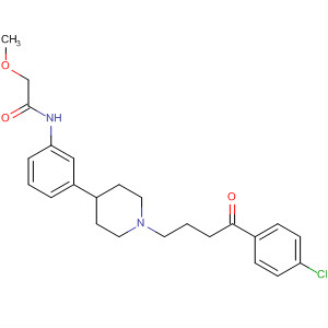387826-29-1  Acetamide,N-[3-[1-[4-(4-chlorophenyl)-4-oxobutyl]-4-piperidinyl]phenyl]-2-methoxy-