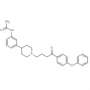 387826-40-6  Acetamide,N-[3-[1-[4-oxo-4-(4-phenoxyphenyl)butyl]-4-piperidinyl]phenyl]-