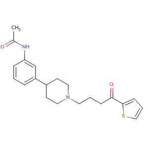 387826-44-0  Acetamide, N-[3-[1-[4-oxo-4-(2-thienyl)butyl]-4-piperidinyl]phenyl]-