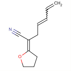 387878-04-8  4,6-Heptadienenitrile, 2-(dihydro-2(3H)-furanylidene)-, (2Z)- 387878-04-8  4,6-Heptadienenitrile, 2-(dihydro-2(3H)-furanylidene)-, (2Z)-