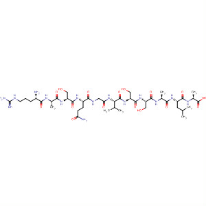 388078-02-2  L-Alanine,L-arginyl-L-alanyl-L-seryl-L-glutaminylglycyl-L-valyl-L-seryl-L-seryl-L-alanyl-L-leucyl-