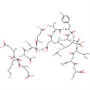388087-26-1  L-Serine,L-a-glutamyl-L-a-glutamyl-L-lysyl-L-asparaginyl-L-a-glutamyl-L-serylglycyl-L-leucyl-L-threonyl-L-a-glutamyl-L-tyrosyl-L-arginyl-L-leucyl-L-valyl-