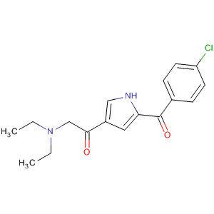 388115-75-1  Ethanone, 1-[5-(4-chlorobenzoyl)-1H-pyrrol-3-yl]-2-(diethylamino)-