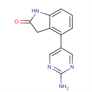 388116-42-5  2H-Indol-2-one, 4-(2-amino-5-pyrimidinyl)-1,3-dihydro-