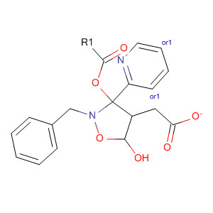 388117-47-3  5-Isoxazolidinol, 2-(phenylmethyl)-3-(2-pyridinyl)-, acetate (ester),(3R,5S)-rel-
