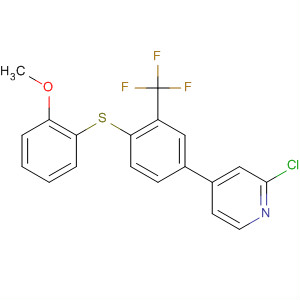 388118-66-9  Pyridine,2-chloro-4-[4-[(2-methoxyphenyl)thio]-3-(trifluoromethyl)phenyl]-