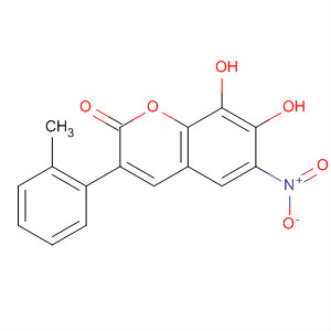 388118-92-1  2H-1-Benzopyran-2-one, 7,8-dihydroxy-3-(2-methylphenyl)-6-nitro-