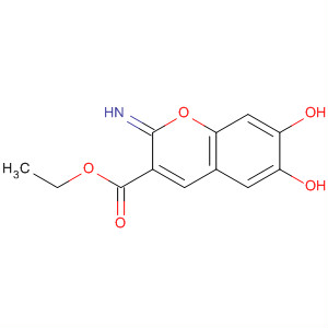 388119-08-2  2H-1-Benzopyran-3-carboxylic acid, 6,7-dihydroxy-2-imino-, ethyl ester