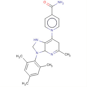388123-41-9  4-Pyridinecarboxamide,1,2,3,6-tetrahydro-1-[5-methyl-3-(2,4,6-trimethylphenyl)-3H-imidazo[4,5-b]pyridin-7-yl]-