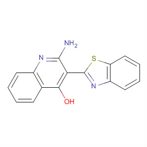 388565-18-2  4-Quinolinol, 2-amino-3-(2-benzothiazolyl)- 388565-18-2  4-Quinolinol, 2-amino-3-(2-benzothiazolyl)-