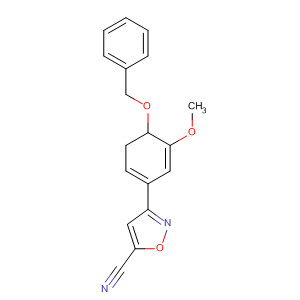 388570-41-0  5-Isoxazolecarbonitrile,4,5-dihydro-3-[3-methoxy-4-(phenylmethoxy)phenyl]-