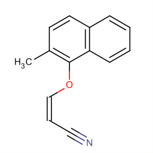 388577-37-5  2-Propenenitrile, 3-[(2-methyl-1-naphthalenyl)oxy]-, (2Z)-