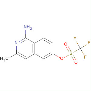 388590-06-5  Methanesulfonic acid, trifluoro-, 1-amino-3-methyl-6-isoquinolinyl ester