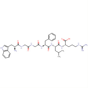 388610-84-2  L-Arginine, L-tryptophylglycylglycyl-L-phenylalanyl-L-leucyl-