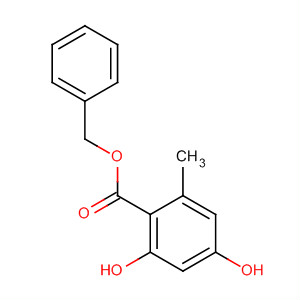 38862-71-4  Benzoic acid, 2,4-dihydroxy-6-methyl-, phenylmethyl ester