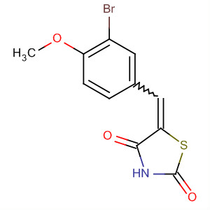 388630-06-6  2,4-Thiazolidinedione, 5-[(3-bromo-4-methoxyphenyl)methylene]-