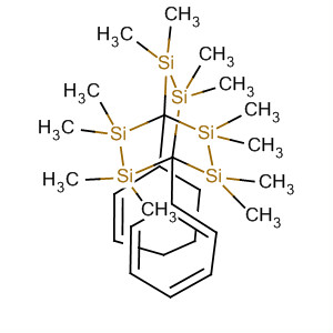389063-11-0  2,3,5,6,7,8-Hexasilabicyclo[2.2.2]octane,1-(2-cyclohexen-1-yl)-2,2,3,3,5,5,6,6,7,7,8,8-dodecamethyl-4-phenyl-