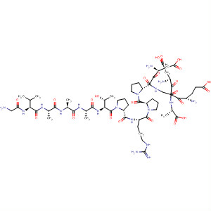 389087-74-5  L-Alanine,glycyl-L-valyl-L-alanyl-L-alanyl-L-alanyl-L-threonyl-L-prolyl-L-arginyl-L-prolyl-L-a-aspartyl-L-prolyl-L-a-glutamyl-L-a-aspartylglycyl-