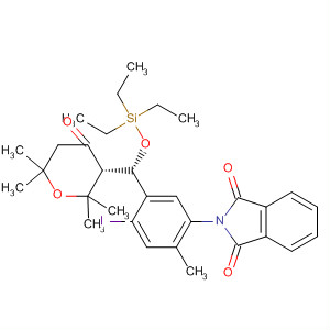 389091-87-6  1H-Isoindole-1,3(2H)-dione,2-[4-iodo-2-methyl-5-[(S)-[(3R)-tetrahydro-2,2,6,6-tetramethyl-4-oxo-2H-pyran-3-yl][(triethylsilyl)oxy]methyl]phenyl]-