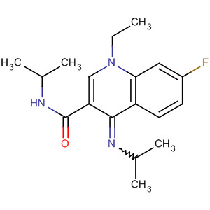 389118-70-1  3-Quinolinecarboxamide,1-ethyl-7-fluoro-1,4-dihydro-N-(1-methylethyl)-4-[(1-methylethyl)imino]-