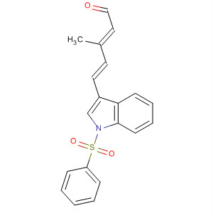 389122-59-2  1H-Indole,3-[(1E,3E)-3-methyl-5-oxo-1,3-pentadienyl]-1-(phenylsulfonyl)-