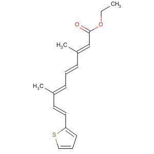 389122-61-6  2,4,6,8-Nonatetraenoic acid, 3,7-dimethyl-9-(2-thienyl)-, ethyl ester,(2E,4E,6E,8E)-