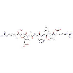 389124-13-4  L-Arginine,L-arginyl-L-a-aspartyl-L-seryl-L-alanyl-L-histidyl-L-leucyl-L-threonyl-