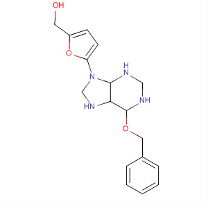 389128-16-9  2-Furanmethanol, tetrahydro-5-[6-(phenylmethoxy)-9H-purin-9-yl]-,(2S,5R)-