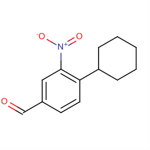 38913-03-0  Benzaldehyde, 4-cyclohexyl-3-nitro-