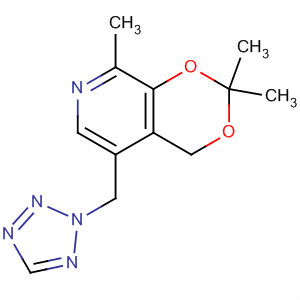 389136-85-0  4H-1,3-Dioxino[4,5-c]pyridine,2,2,8-trimethyl-5-(2H-tetrazol-2-ylmethyl)-