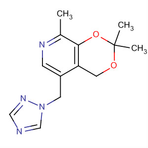 389136-89-4  4H-1,3-Dioxino[4,5-c]pyridine,2,2,8-trimethyl-5-(1H-1,2,4-triazol-1-ylmethyl)-