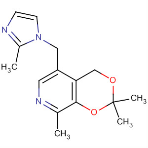 389136-92-9  4H-1,3-Dioxino[4,5-c]pyridine,2,2,8-trimethyl-5-[(2-methyl-1H-imidazol-1-yl)methyl]-