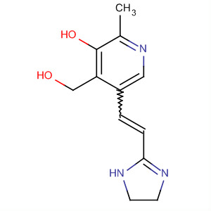 389137-00-2  4-Pyridinemethanol,5-[2-(4,5-dihydro-1H-imidazol-2-yl)ethenyl]-3-hydroxy-2-methyl-