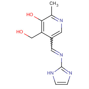 389137-02-4  4-Pyridinemethanol,3-hydroxy-5-[(1H-imidazol-2-ylimino)methyl]-2-methyl-