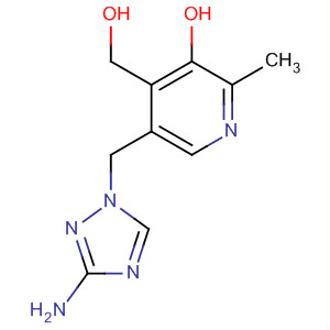 389137-20-6  4-Pyridinemethanol,5-[(3-amino-1H-1,2,4-triazol-1-yl)methyl]-3-hydroxy-2-methyl-
