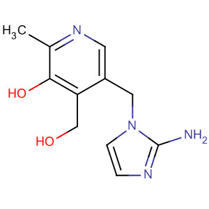 389137-31-9  4-Pyridinemethanol,5-[(2-amino-1H-imidazol-1-yl)methyl]-3-hydroxy-2-methyl-