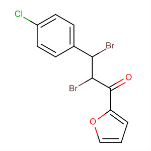 389137-62-6  1-Propanone, 2,3-dibromo-3-(4-chlorophenyl)-1-(2-furanyl)-
