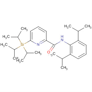 389142-00-1  2-Pyridinecarboxamide,N-[2,6-bis(1-methylethyl)phenyl]-6-[tris(1-methylethyl)silyl]-