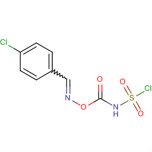 38927-07-0  Benzaldehyde, 4-chloro-, O-[[(chlorosulfonyl)amino]carbonyl]oxime