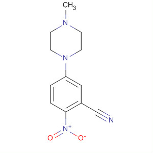 38943-88-3  Benzonitrile, 5-(4-methyl-1-piperazinyl)-2-nitro-