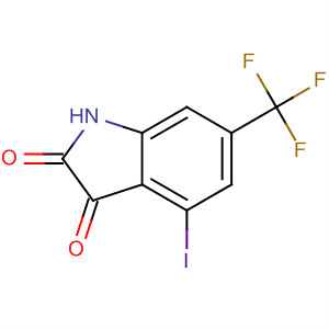 389571-79-3  1H-Indole-2,3-dione, 4-iodo-6-(trifluoromethyl)-